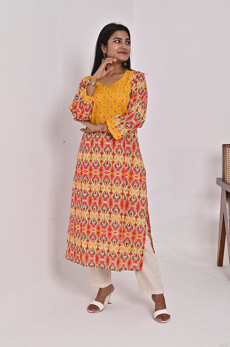Kesari Fusion Kurti